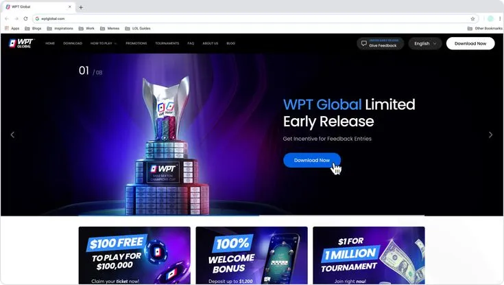 Get WPT Global App Game Client and Install in windows   WPT Global in 2024   Game app Wpt poker World poker tour