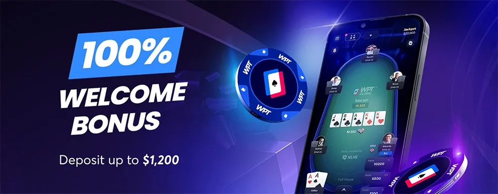 Open an Account at <a href='/article/1717584390/'>WPT</a>Global and Receive FREE $110 ticket!